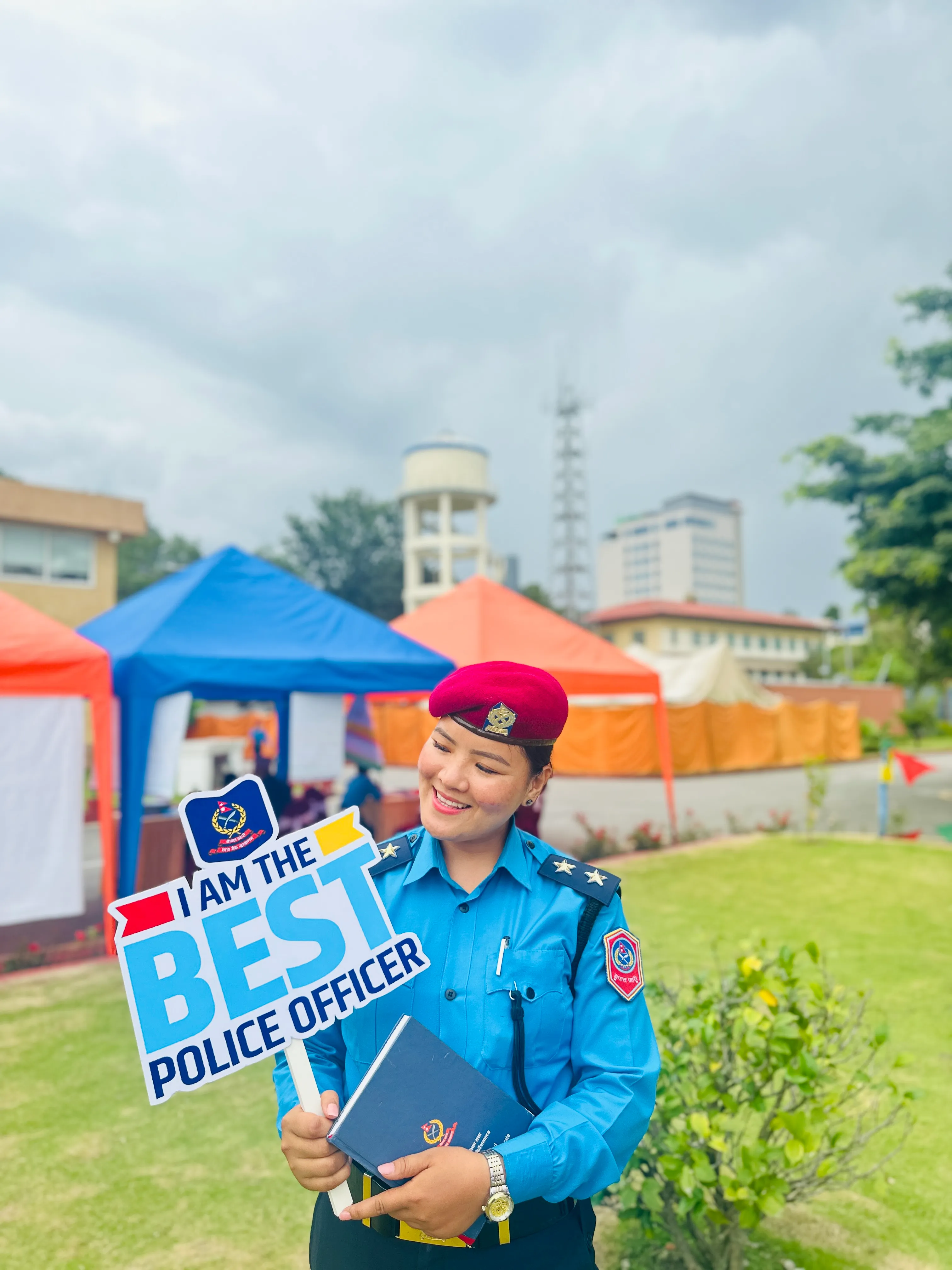 Sub Inspector Nepal Police Dress Image